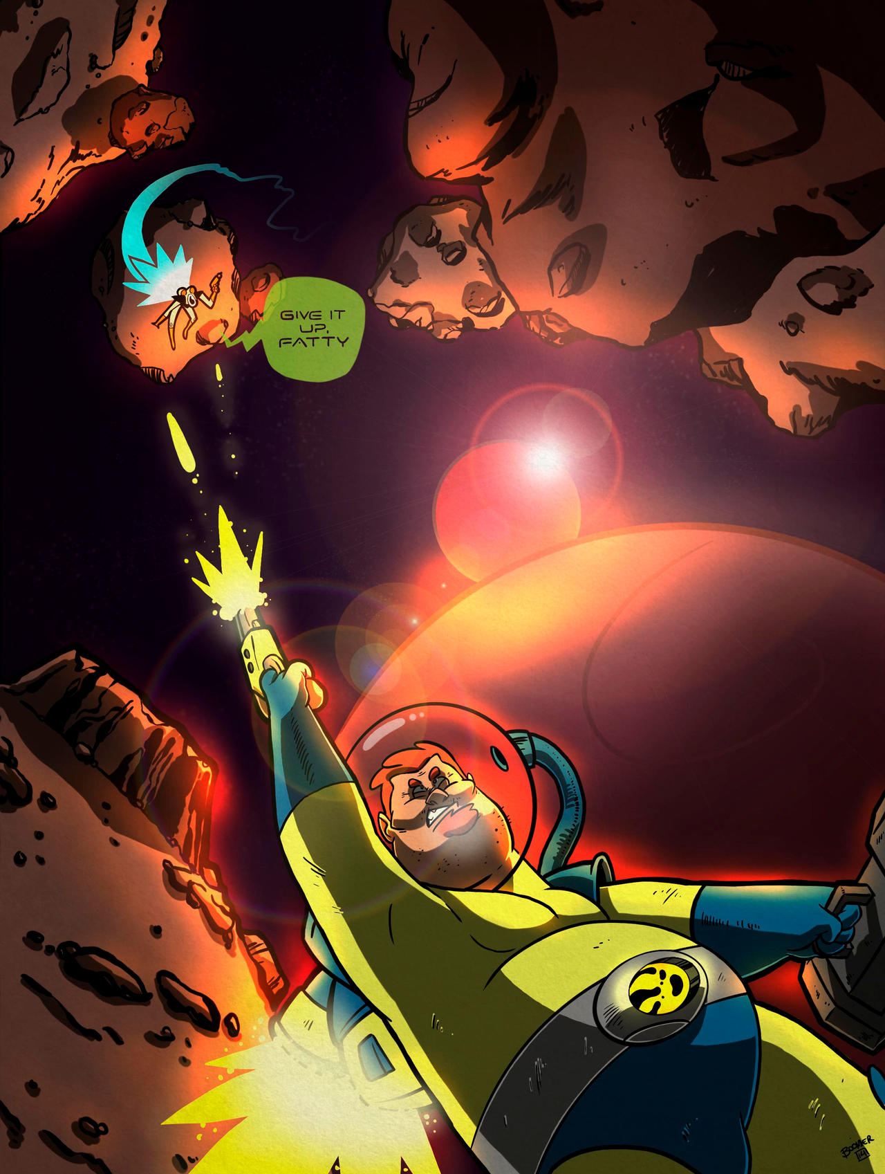 Spaceman by jeffboerboom on DeviantArt