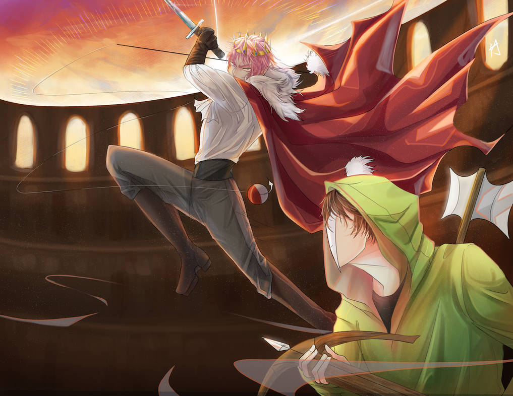 Technoblade Vs Dream by Radelski on DeviantArt