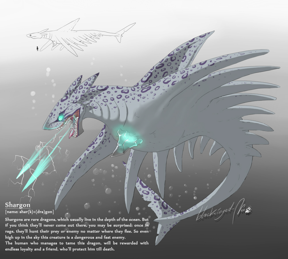 Shargon _ old dragon concept