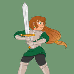 Warrior Swordswoman