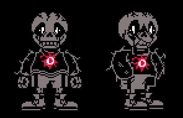 Killer Sans Sprite (Color/Battle) by Thehiddentales on Newgrounds