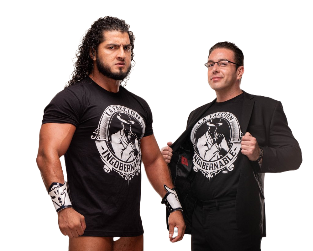 AEW Rush and Jose Render PNG by Santy981 on DeviantArt