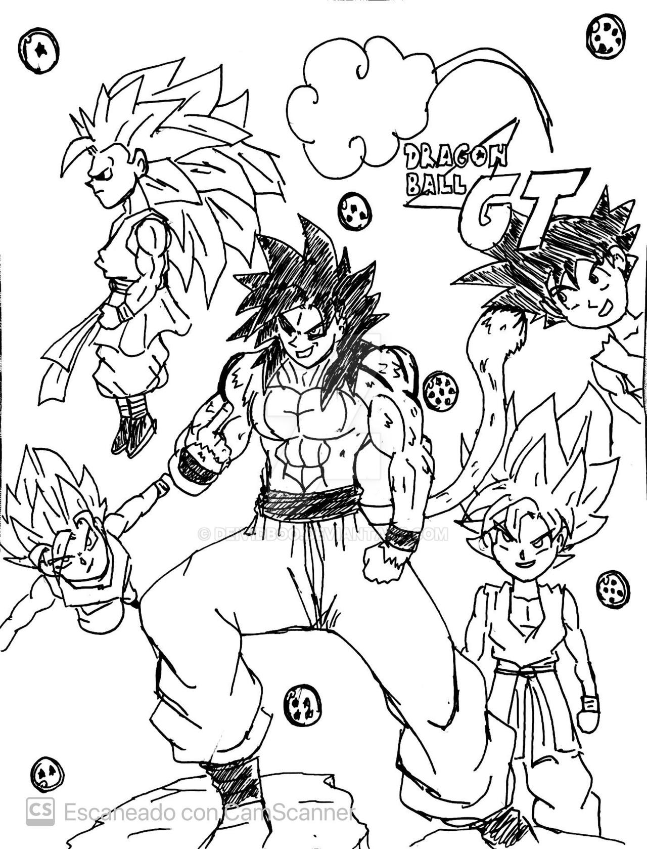 Dragon Ball GT by deividboo on DeviantArt