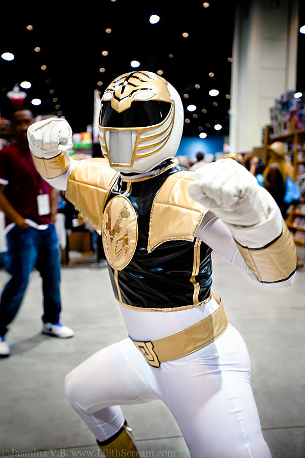 White Ranger at Animazement 16 by LilithScream on DeviantArt