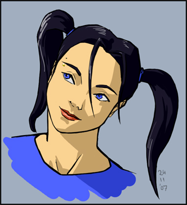 Mariko Yashida - redo by selderaya on DeviantArt
