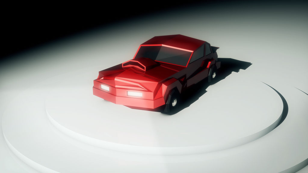 Low Rendered Car 3D LowPoly Car Render 1080 by Conorsta on DeviantArt