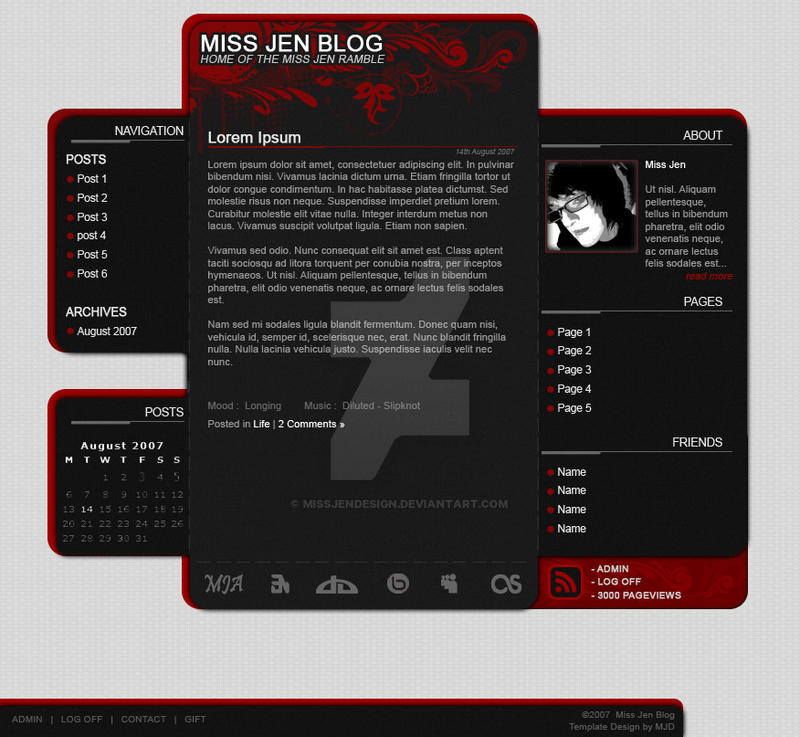 Miss Jen Blog V0.4