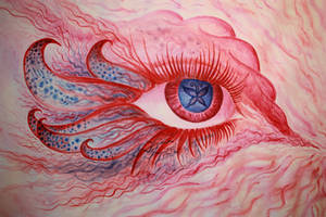 watercolour eye