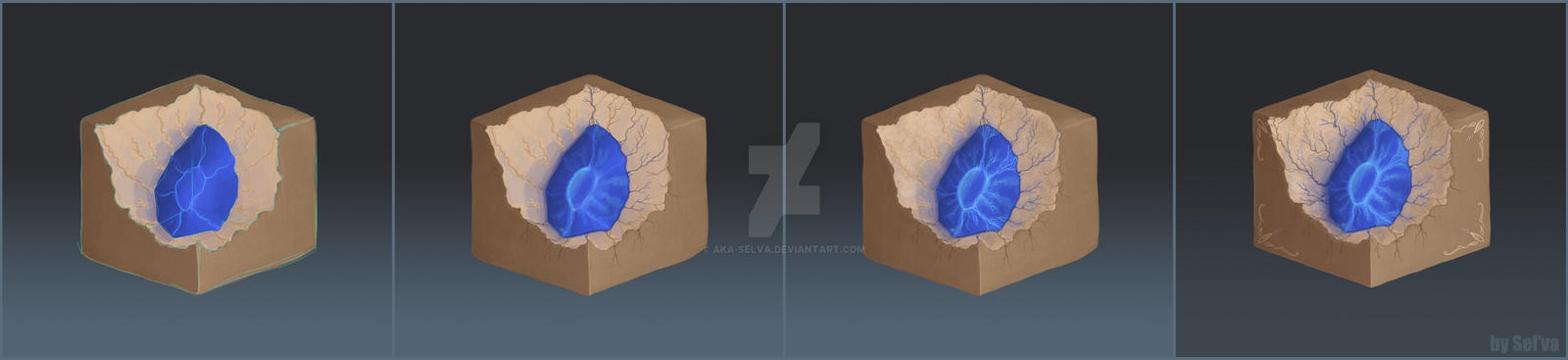Magic stone - steps by aka-Selva on DeviantArt