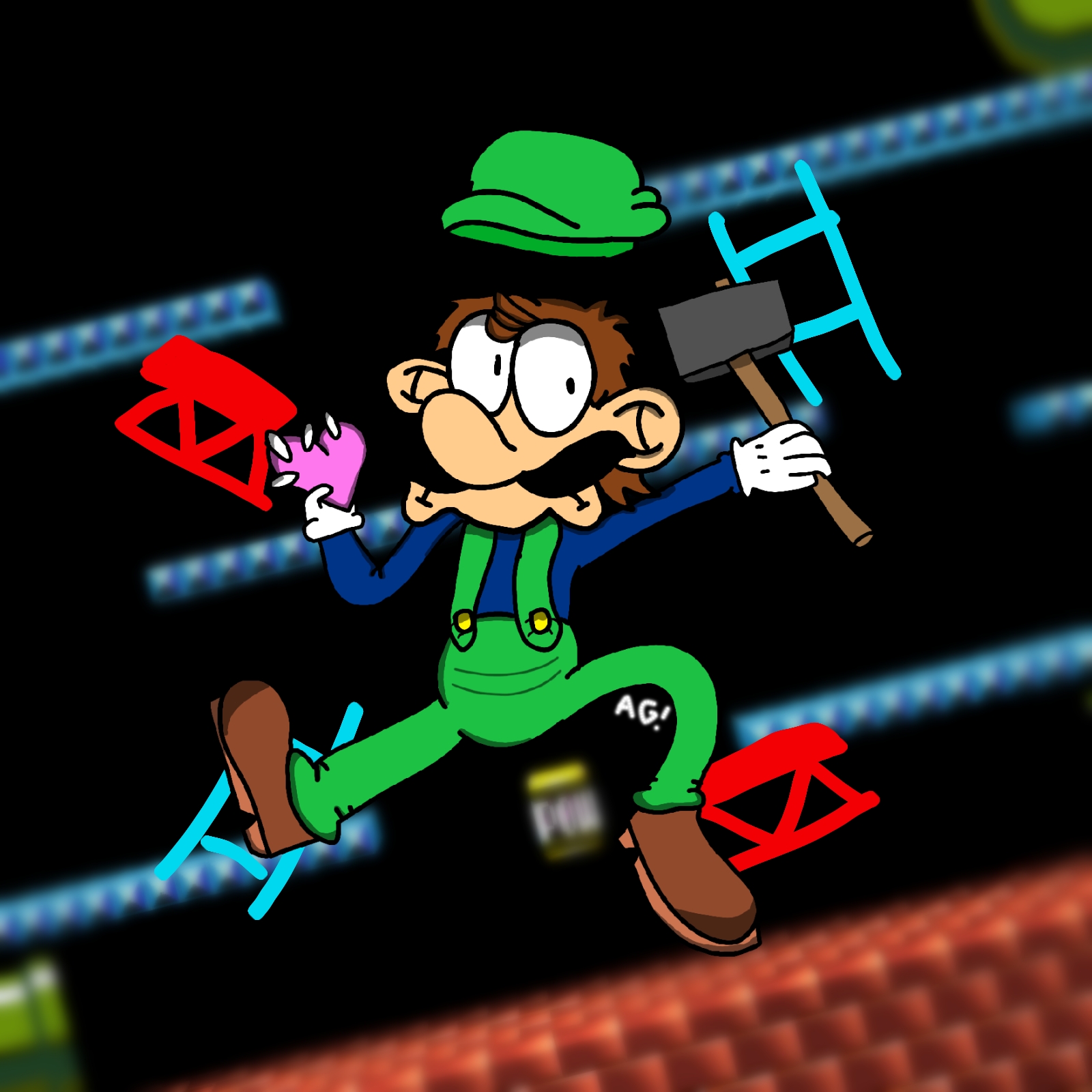 Classic Luigi Outfit Of Angborg By Megfon On DeviantArt classic-luigi-outfit-of-angborg-by-megfon-on-deviantart