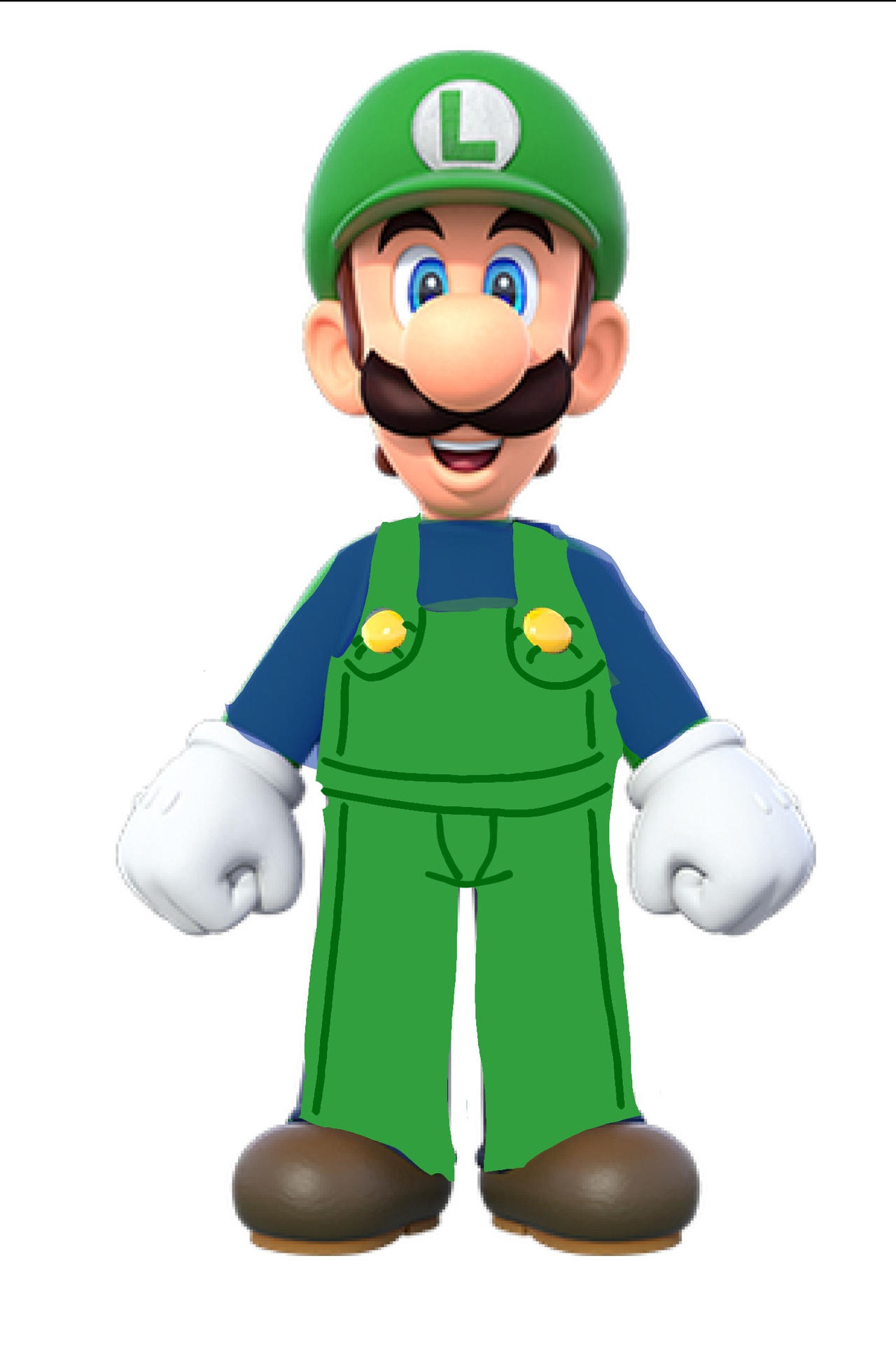 Classic Luigi As Angborg By Megfon On DeviantArt classic-luigi-as-angborg-by-megfon-on-deviantart