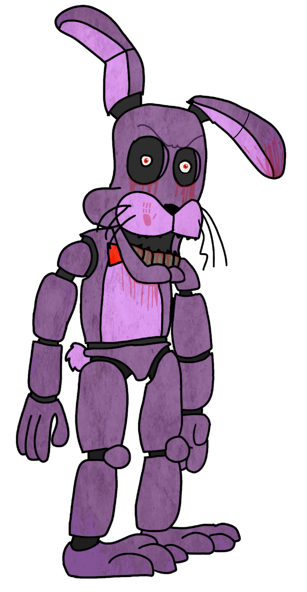A scary rabbit animatronic by Megfon on DeviantArt