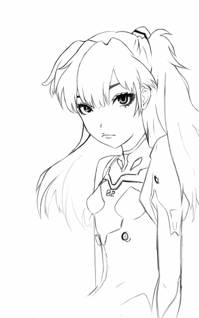 Asuka sketch