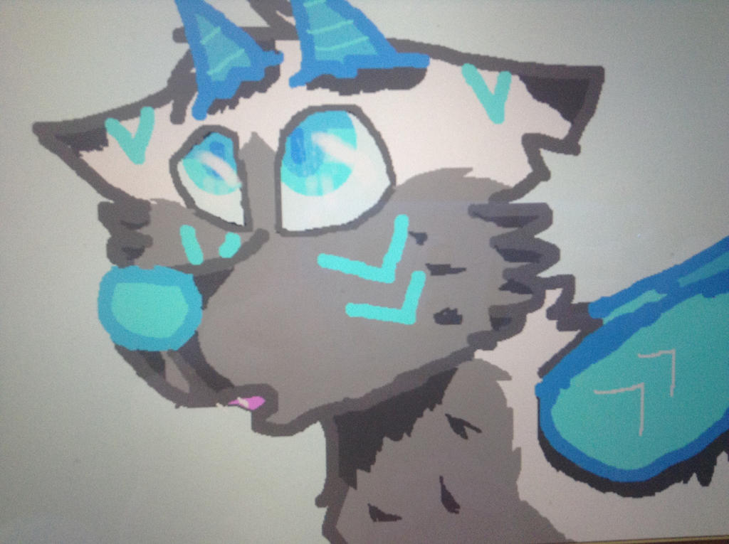 Ice elemental wolf :3 by KiwiGecko on DeviantArt