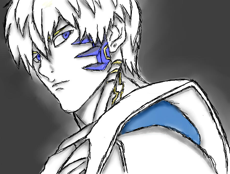 Genos fanart (reference used) by notaspuk on DeviantArt