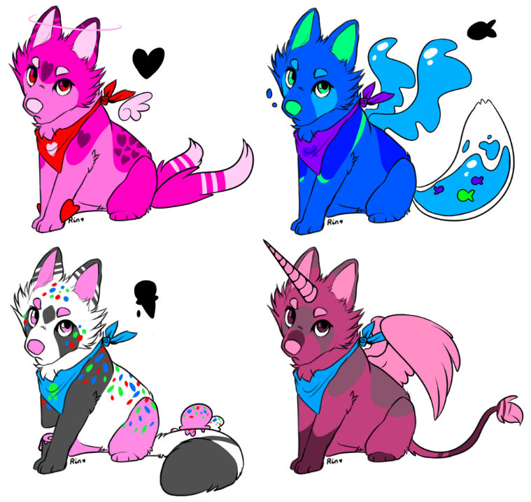 75 point adopts (4/4) open by NerdTron5000 on DeviantArt