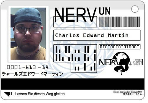 NERV ID Card