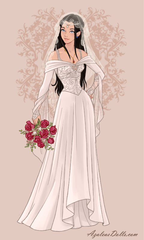 Karyana via Wedding-Dress-by-AzaleasDolls by YurixTheWanderer on DeviantArt