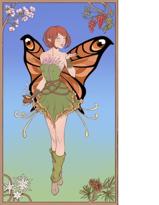 Tiara 🍂🌻🍂 on X: Fairy of Seasons Game❄️☀️🍁🌷 - Me as a Fairy 🦋🧚‍♀️🦋  Link to AzaleasDolls game: ☀️  I'd love to see your  own fairies. 🌻 #Fairy #Creator #Game  /