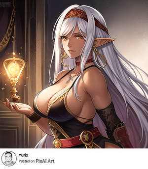 AI art: Merka, via PixAI