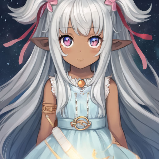 AI: Child Merka, via PixAI by YurixTheWanderer on DeviantArt