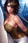 PixAI: Kaina's wedding 'dress'? by YurixTheWanderer