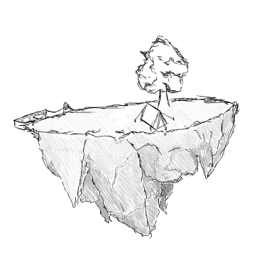 Floating Island by Feldherren on DeviantArt