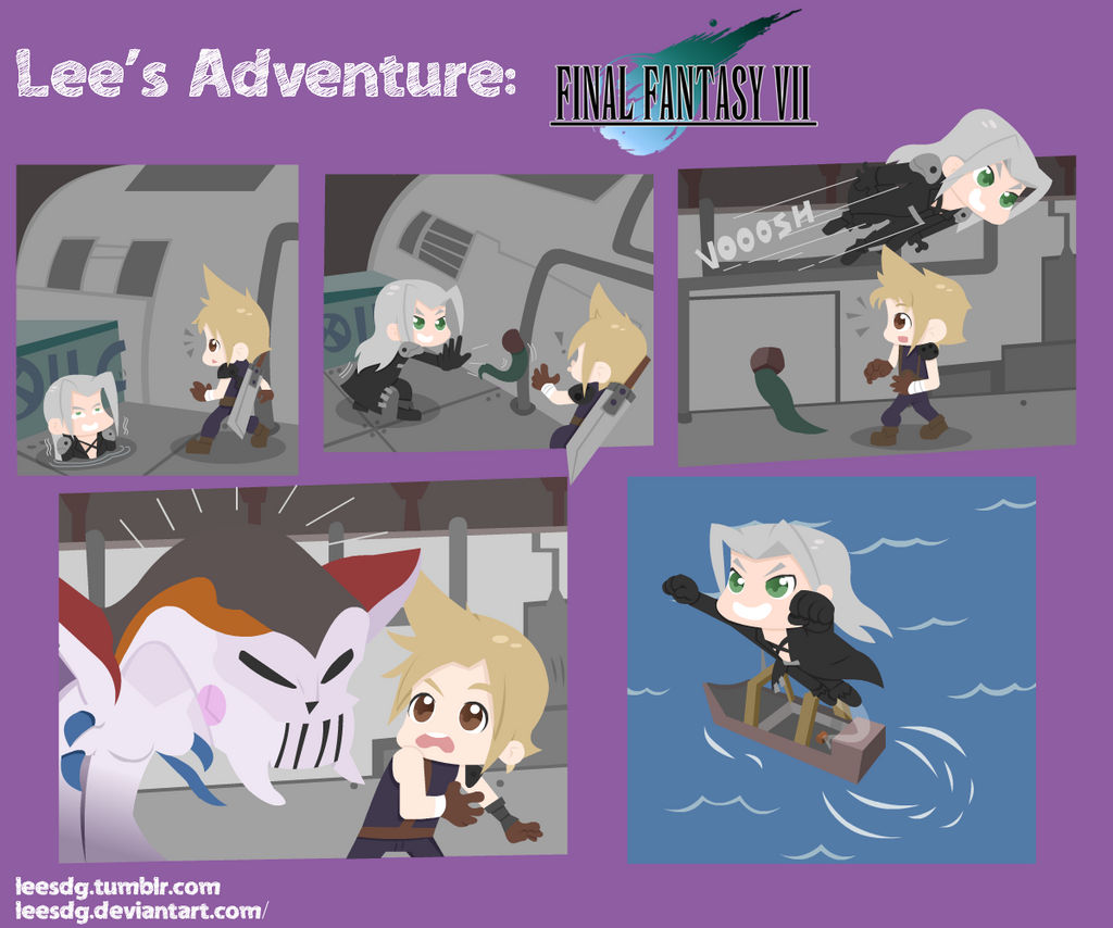 Lee's adventure: Final fantasy VII