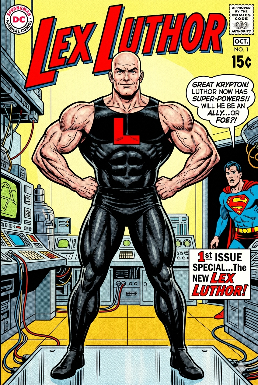 Lex Luthor Muscles What If Lex Luthor Had His Own Title? by WorkoutLA on DeviantArt