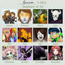 2012 Summary of Art