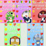 Keroro Valentines