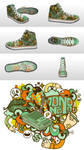 Country Club Nouveau Sneaks by j3concepts