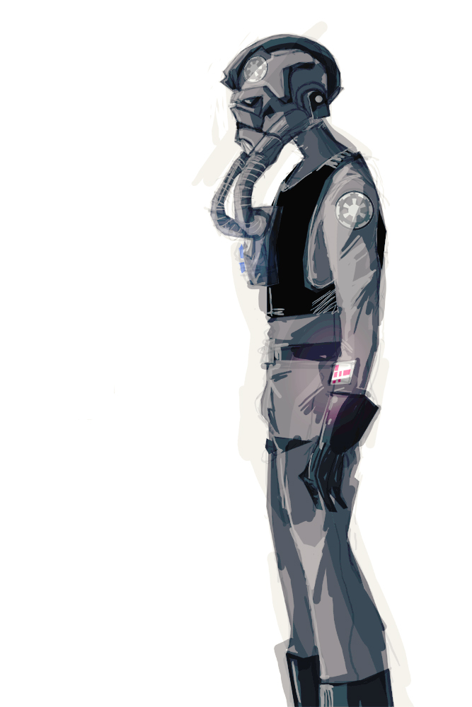 tie pilot sketch