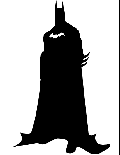 Batman Silhouette by Ba-ru-ga on DeviantArt