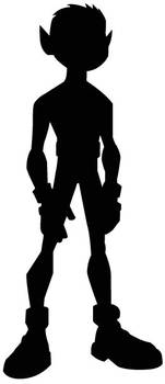 Beast Boy Silhouette