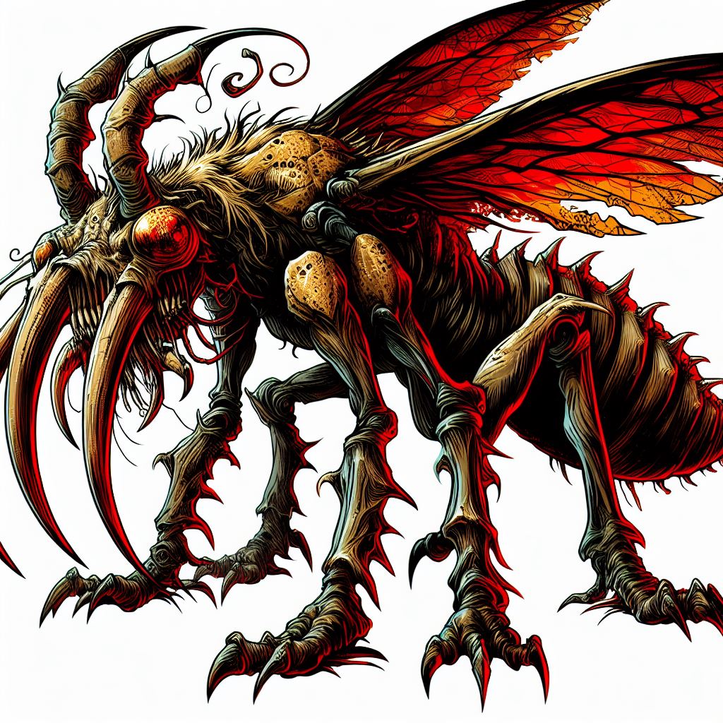 Mutant Insect Cartoon Mutated Monster bug by Mynix-00 on DeviantArt