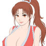 WIP Mai Shiranui, Base Colors