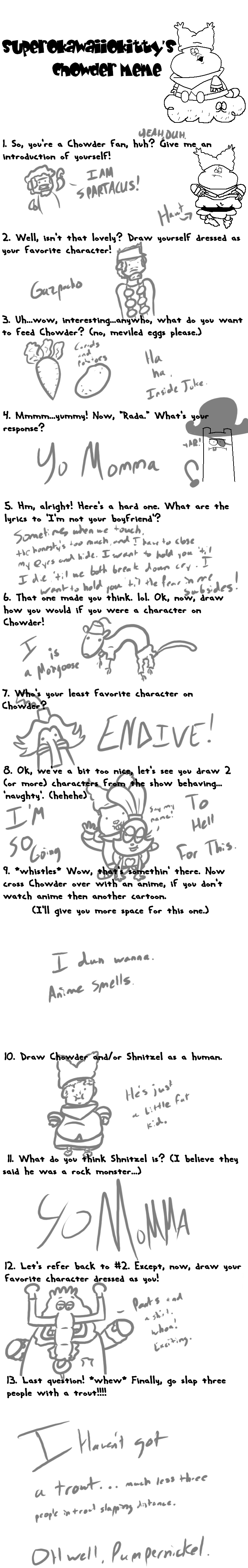 Chowder meme by RamenElysium on DeviantArt