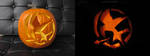 Hunger Games Pumpkin by TheLaurenVerse Hunger Games Pumpkin by TheLaurenVerse