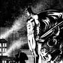Batman over Gotham