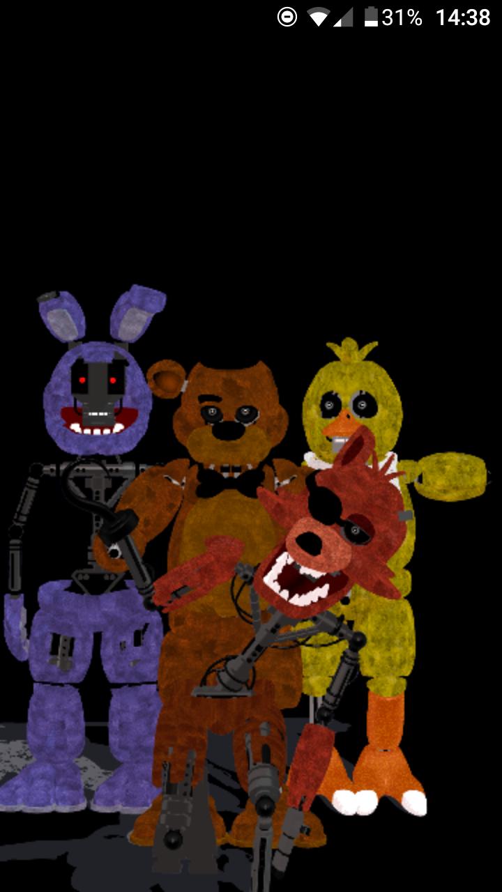 FNaF 1 ignited version MMD release