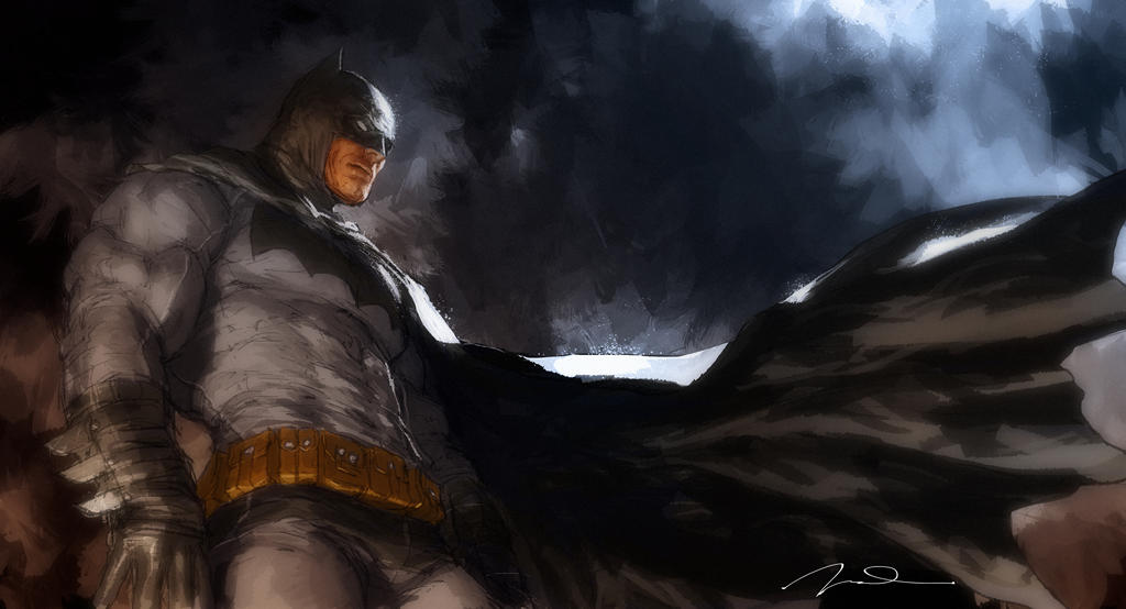 Dark Knight Returns Fan Art