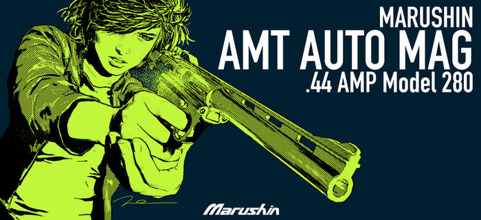 MARUSHIN AMT AUTO MAG BOX ART Dirty Sally 3