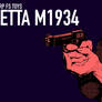 WASHAN Beretta M1934 BOX ART