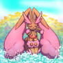 Shiny Buneary and Shiny Lopunny