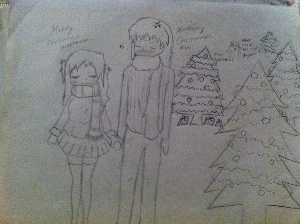 Rin and Sesshomaru x-mas