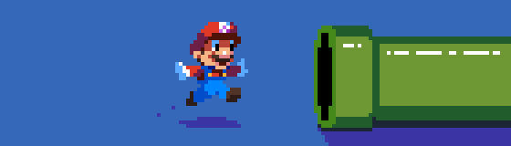 196/365 pixel art : Mario Pipe