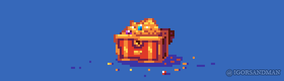 240/365 pixel art : Treasure