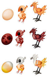 Halloween Chocobos