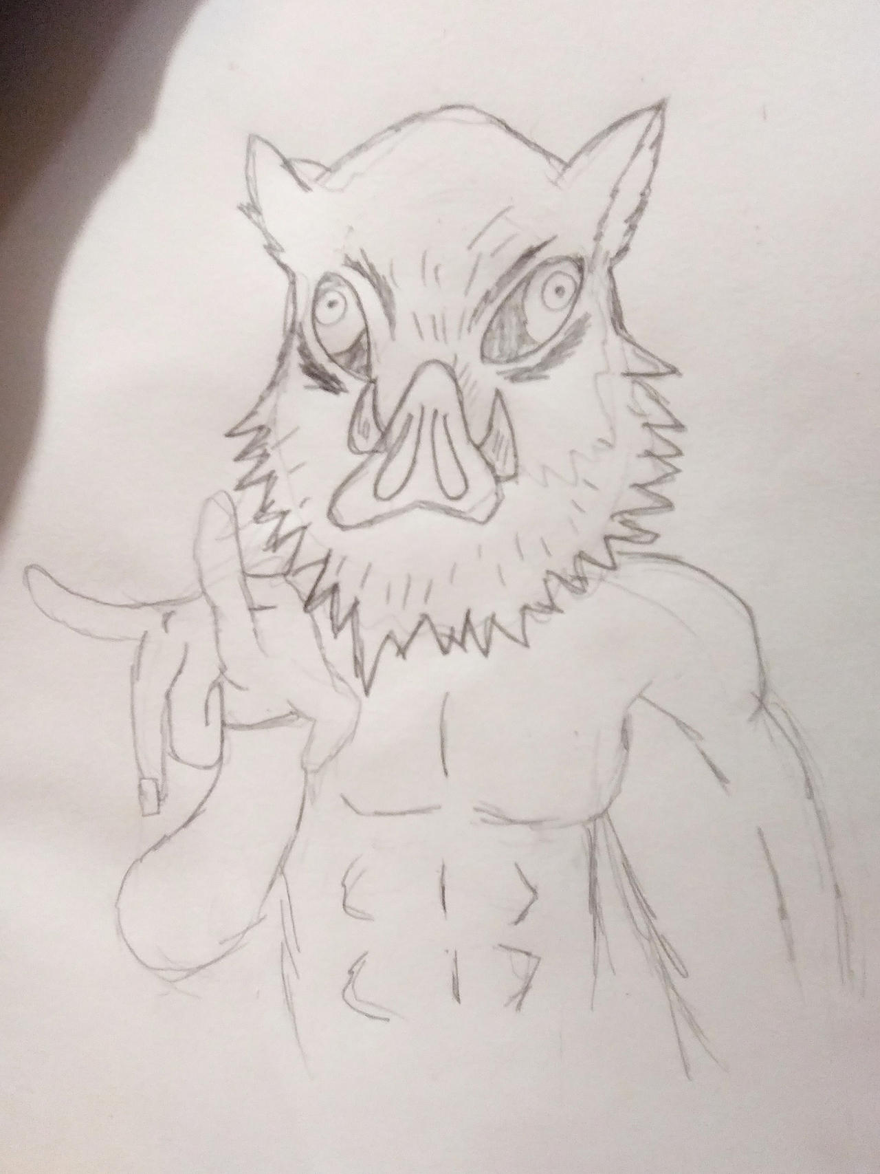 Inosuke fan art by ENERGYXINFINITE on DeviantArt